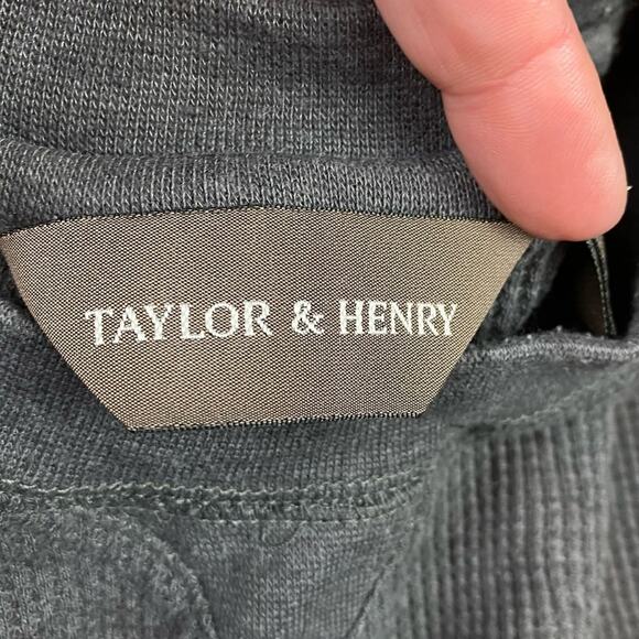 Taylor & Henry Gray Thermal Long Sleeve Shirt Size XXL - Picture 4 of 4